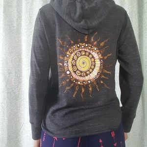 Breath hooded shirt A16